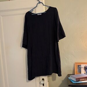 Elegant Black Long Sleeve Dress